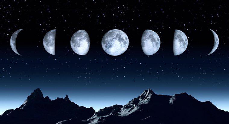 ¿Qué son los tipos de lunas?