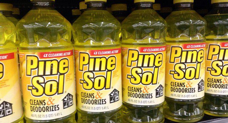 ¿Cuáles son los ingredientes en Pine-Sol?