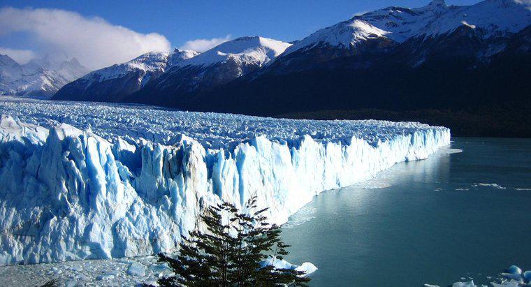 ¿Cómo cambian los glaciares el paisaje?