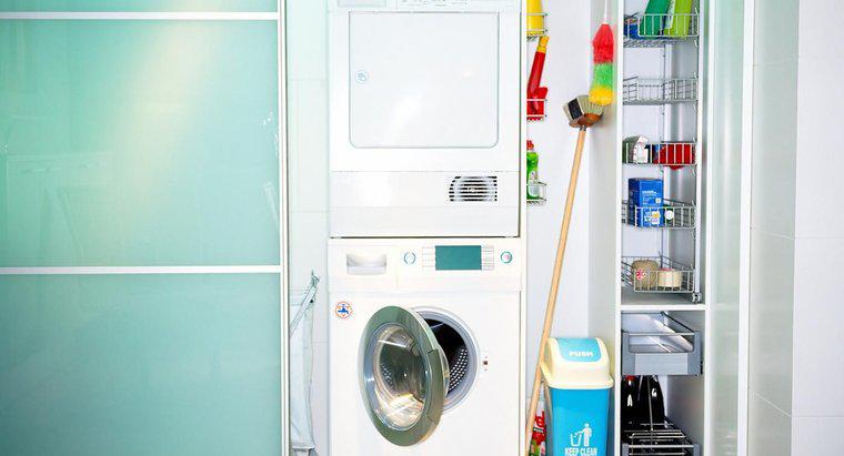 ¿Cuánto espacio se necesita para una lavadora y secadora apilables?