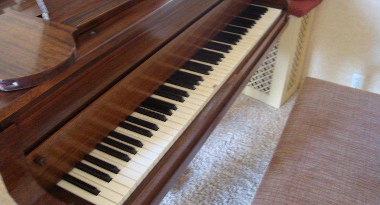 ¿Cuántas teclas tiene un piano?