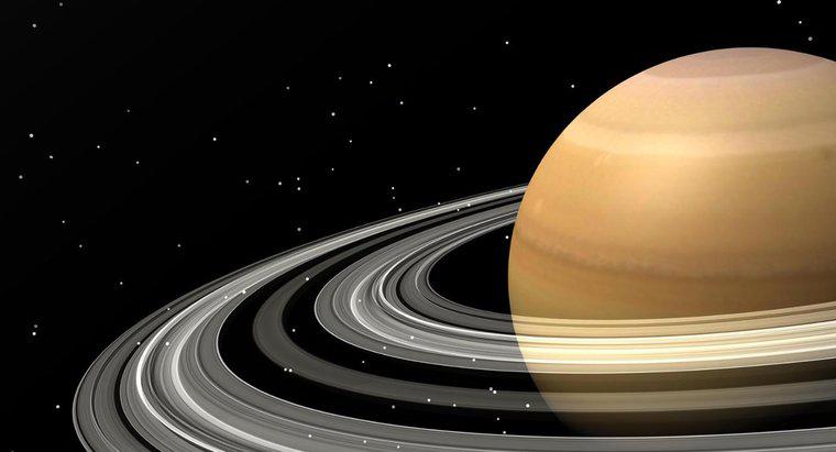 ¿Cómo obtuvo Saturno sus anillos?