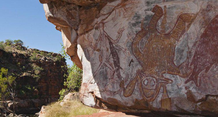 ¿Cuándo comenzó el arte aborigen?