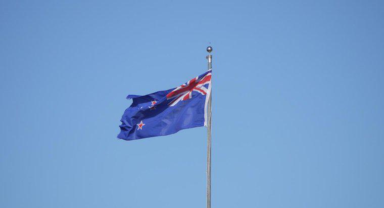 ¿Qué representa la bandera de Nueva Zelanda?