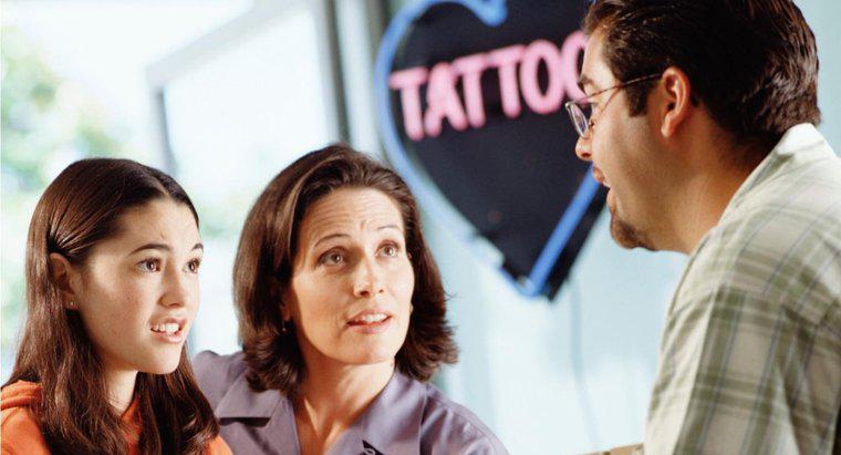 ¿Qué edad debes tener para hacerte un tatuaje con el permiso de tus padres?