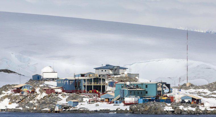 ¿Qué tipo de casas hay en la Antártida?
