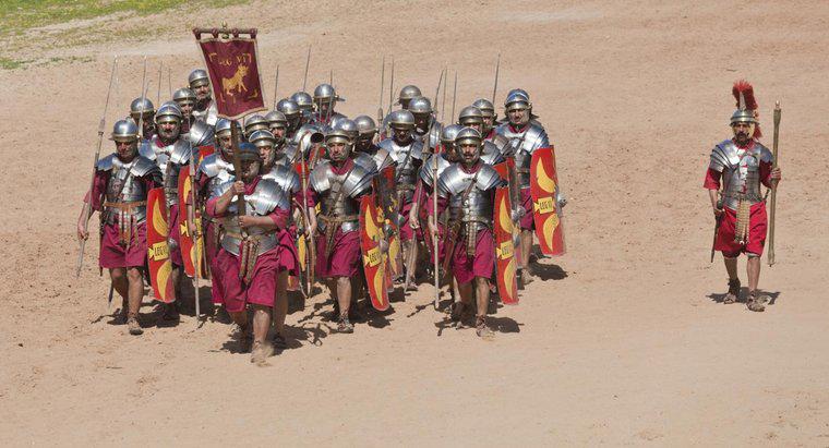 ¿Cómo se organizó el ejército romano?