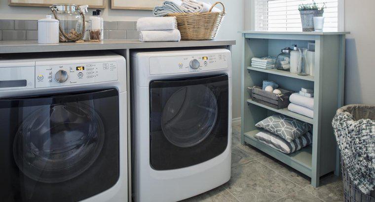 ¿Cuál es el tamaño estándar para una lavadora y secadora?