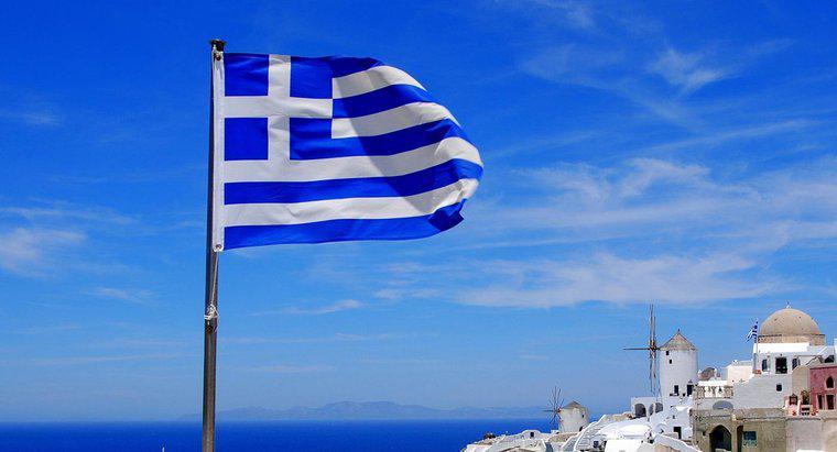 ¿Qué significan los colores de la bandera griega?