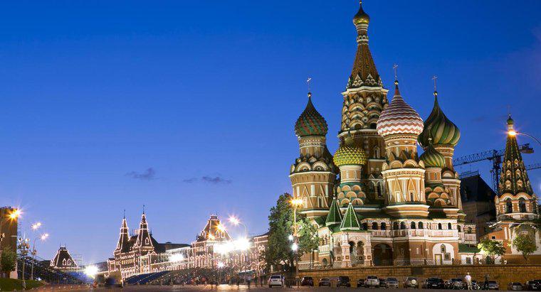 ¿Qué es la capital de Rusia?