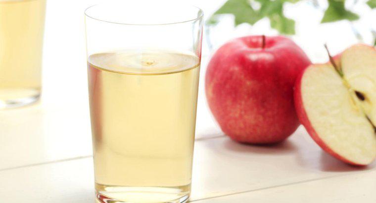 ¿Cuál es el pH del jugo de manzana?
