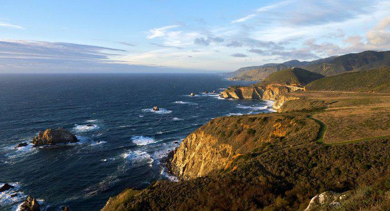 ¿Cuáles son algunos datos interesantes sobre la región costera de California?