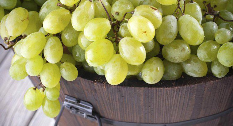 ¿Cuál es el valor nutricional de las uvas verdes?