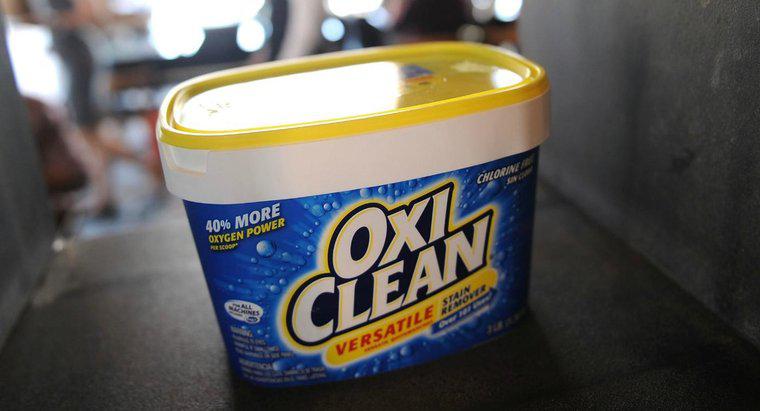 ¿Cuáles son los ingredientes de OxiClean?
