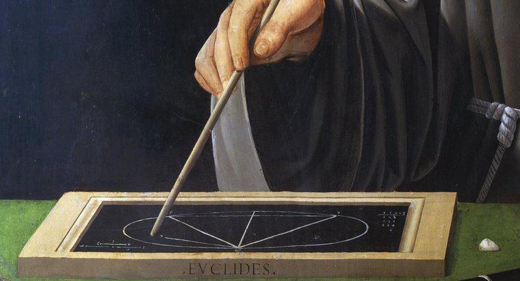 ¿Cuáles son las tres contribuciones a las matemáticas de Euclides?