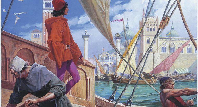 ¿Cuál fue la historia de Marco Polo antes de navegar alrededor del mundo?
