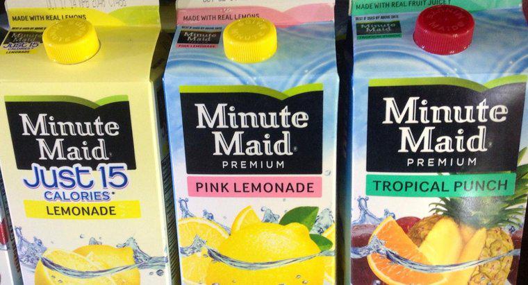 ¿Minute Maid Lemonade tiene cafeína?