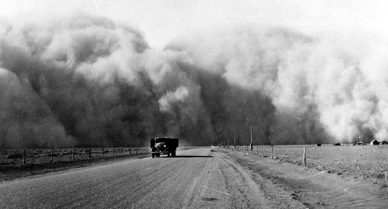 ¿Dónde ocurrió el Dust Bowl?