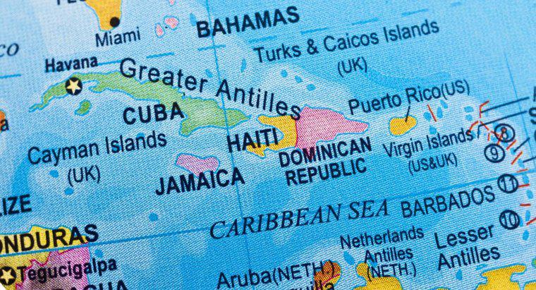 ¿Cuántos países hay en el Caribe?