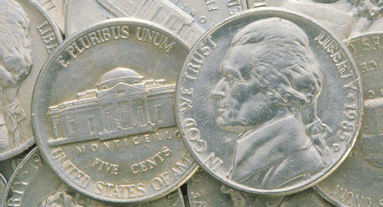¿De qué está hecha una moneda de níquel?