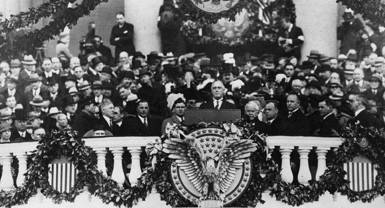 ¿Qué prometió FDR en su primer discurso inaugural?