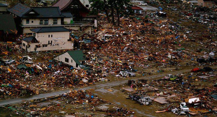 ¿Cómo afectan los tsunamis a las personas?