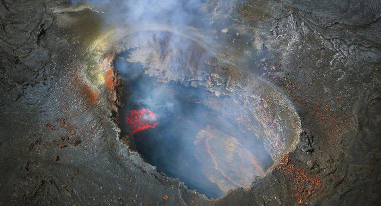 ¿Qué es una ventilación principal en un volcán?