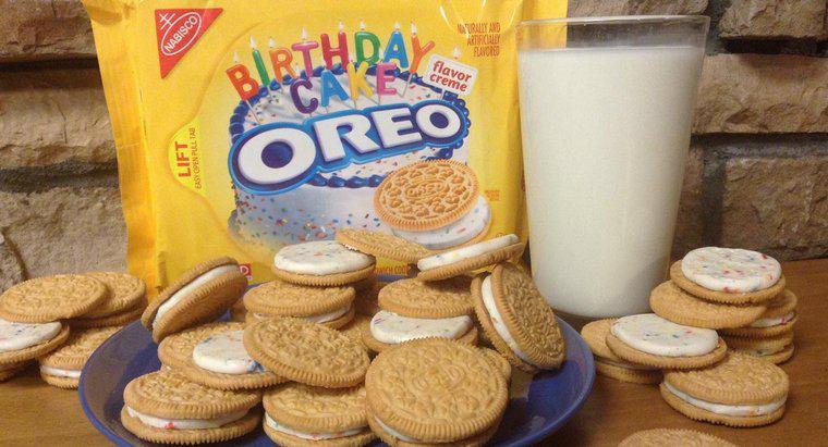 ¿De qué está hecho el relleno de las cookies de Oreo?