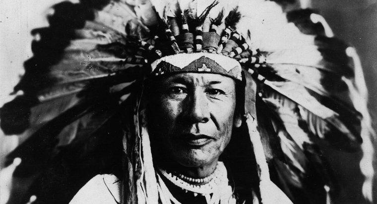 ¿Qué vestían los indios Blackfoot?