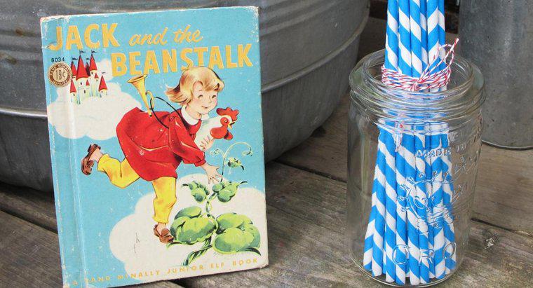 ¿Cuál es el nombre del gigante en "Jack and the Beanstalk"?