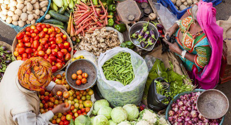 ¿Qué alimentos comen las personas en la India?
