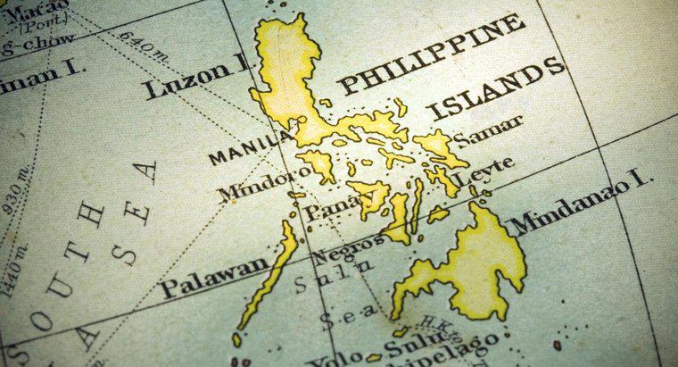 ¿Qué países están cerca de Filipinas?