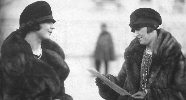 ¿Cómo fueron tratadas las mujeres en la década de 1920?