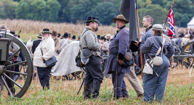 ¿Cuáles fueron los dos lados de la guerra civil estadounidense?