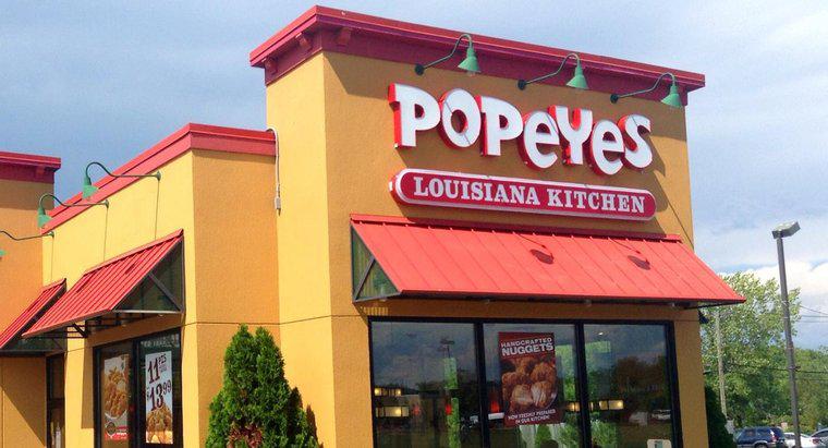 ¿Dónde se puede encontrar una lista de ubicaciones de pollo Popeyes?