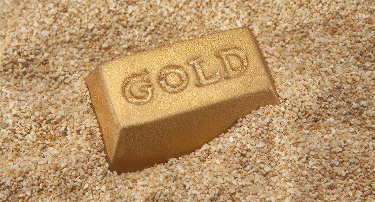 ¿Qué es la fórmula química para el oro?