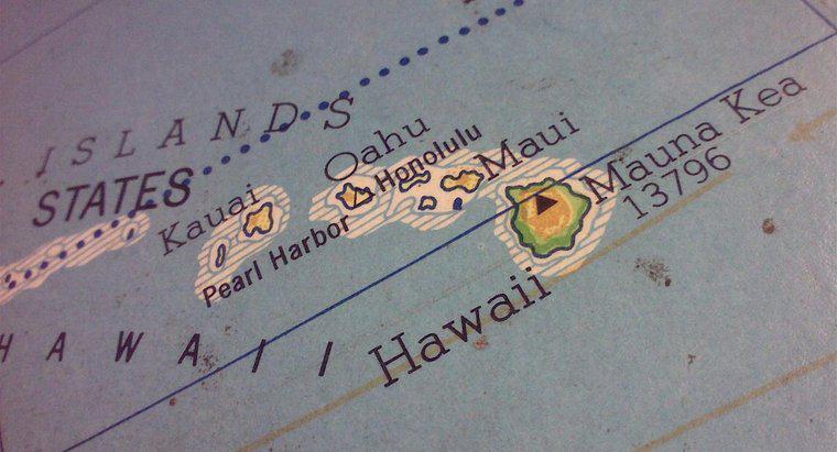 ¿Dónde se encuentra Hawai en un mapa?
