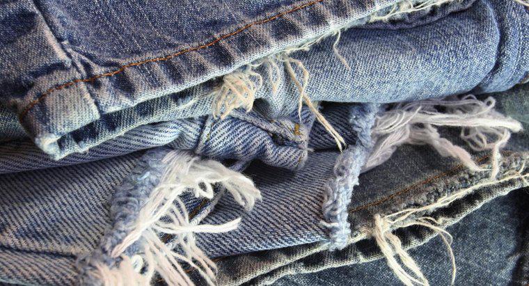 ¿Cómo se cortan y se desgastan los jeans?