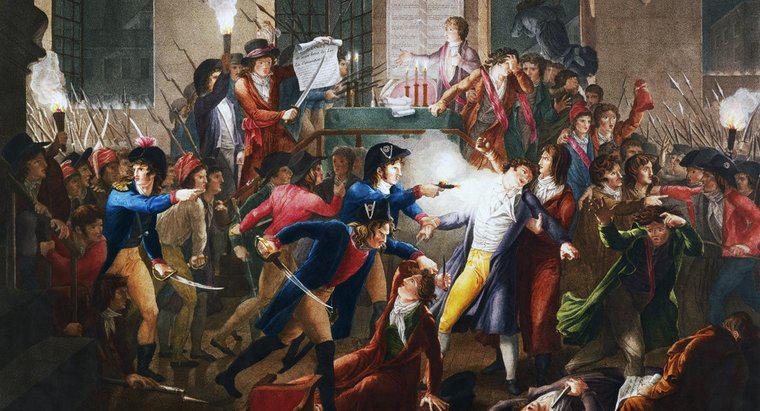 ¿Qué ocurrió durante la revolución francesa?