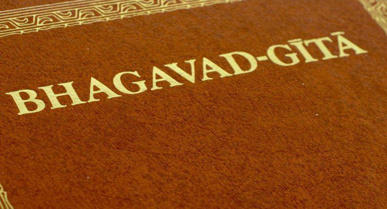 ¿Quién escribió el Bhagavad Gita?