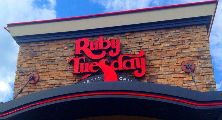 ¿Cómo se obtiene una copia de las recetas de Ruby Tuesday?