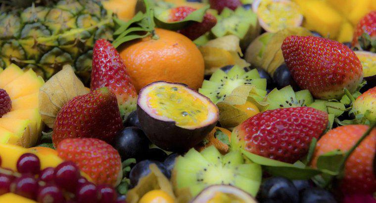 ¿Qué frutas tienen el mayor contenido de hierro?