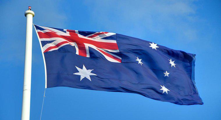 ¿Qué significan las estrellas en la bandera australiana?