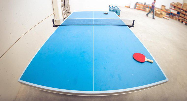 ¿Cuál es el tamaño estándar de una mesa de ping pong?