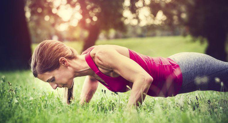 ¿Cuántos push-ups debería alguien hacer diariamente para obtener la definición muscular?