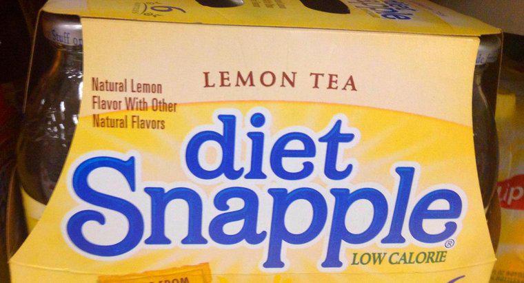¿Diet Snapple contiene cafeína?