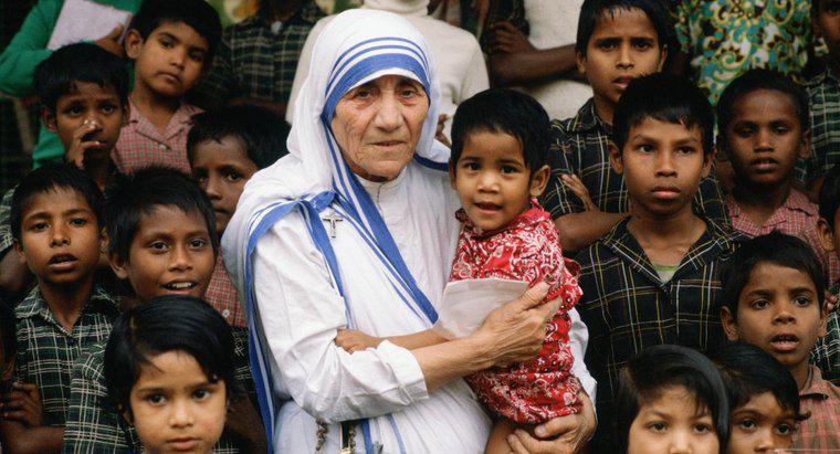 ¿Qué hizo la madre Teresa?
