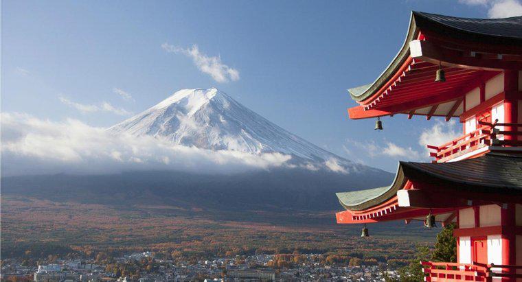 ¿Cuál es la historia de la erupción del monte Fuji?