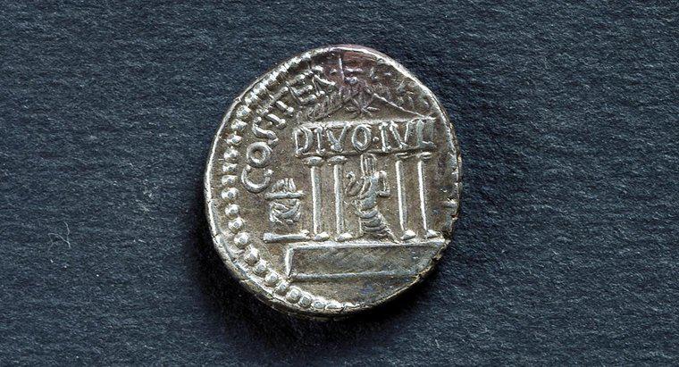 ¿De qué eran hechas las monedas romanas?