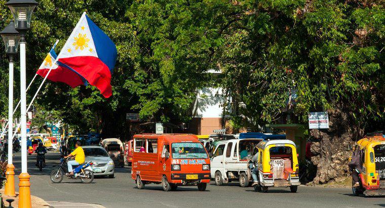 ¿Cuál es el simbolismo expresado por la bandera filipina?